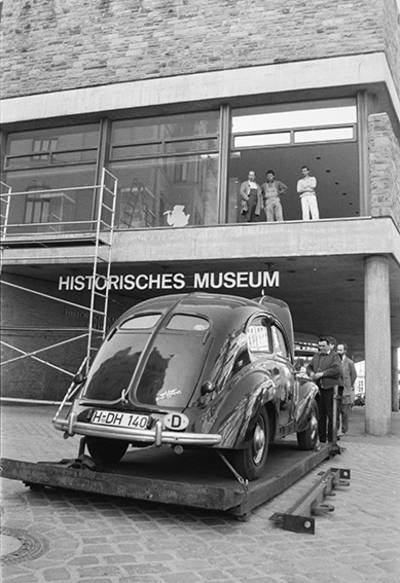 Arbeiten zur Neugestaltung der Abteilung Stadtgeschichte des Historischen Museums Hannover,1991