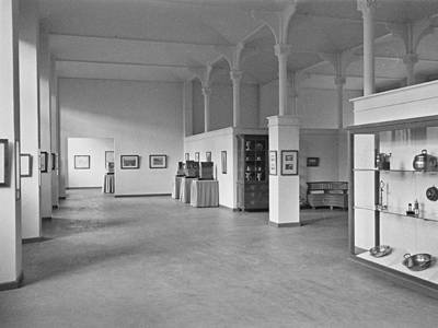 Innenansicht der Ausstellung im Museum in der Prinzenstraße, Foto von Wilhelm Hauschild, o. J.