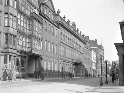 Altes Palais in der Leinstraße, Foto von Wilhelm Ackermann, ohne Jahr