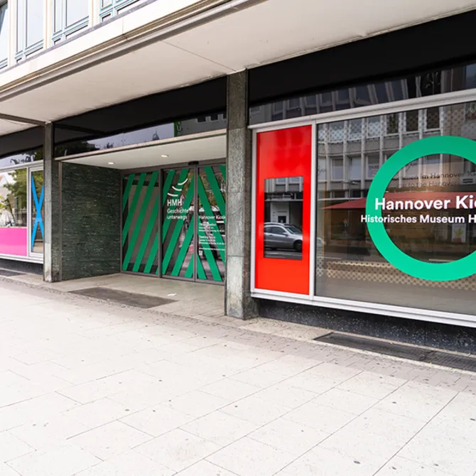Hannover Kiosk von der Karmarschstraße aus gesehen