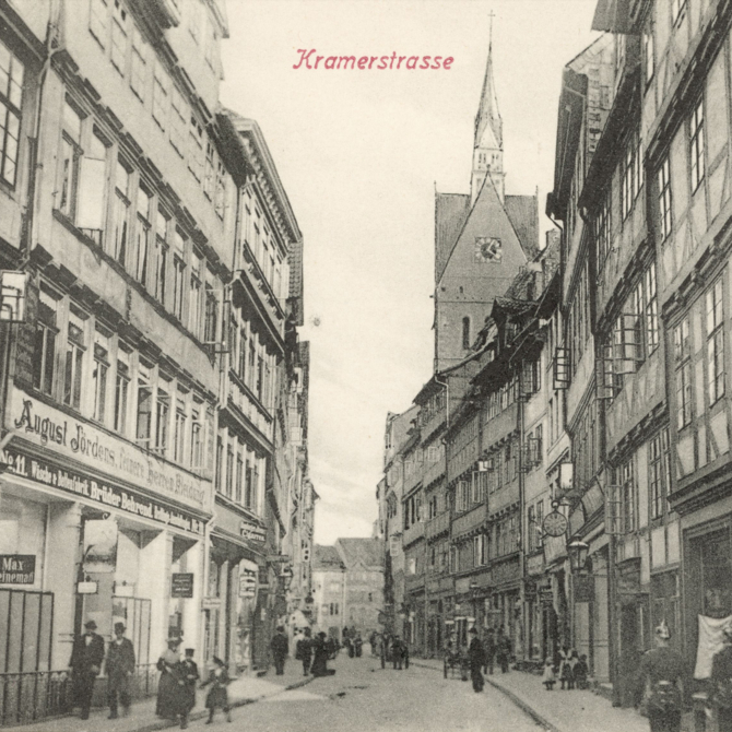 Postkarte Kramerstraße