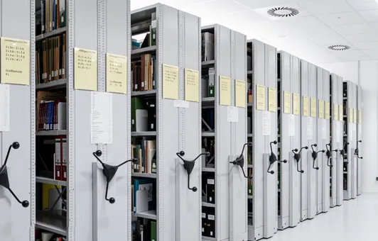 Bibliothek im Sammlungszentrum