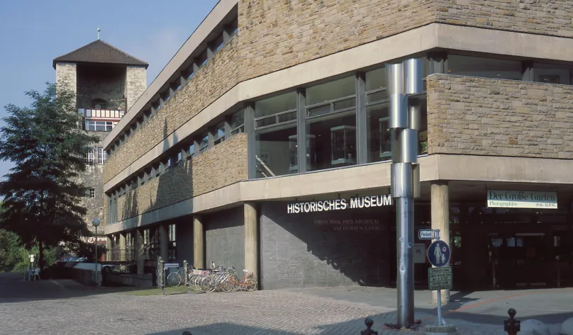 Historisches Museum Am Hohen Ufer, Außenansicht Eingangsbereich Burgstraße 
